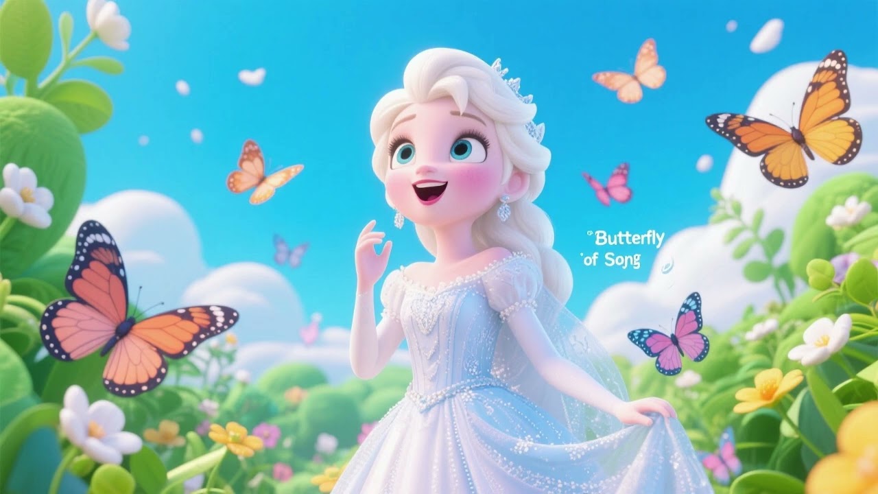 🦋 Весенняя песня бабочки Эльзы 2 | Волшебное приключение для детей