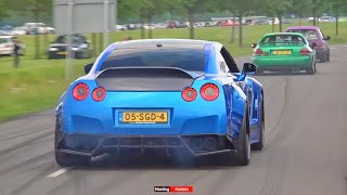 JDM Cars Leaving Japfest 2024 - BURNOUTS! R35 WB, Silvia S15, Supra, 500HP Civic, CRX And more!