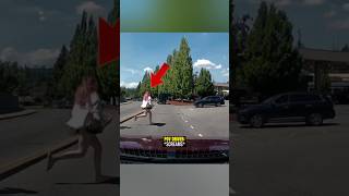 This Karen Ran Right Into Traffic! #shorts