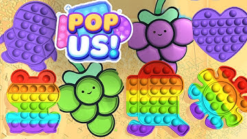 pop us! all levels gameplay android, ios walkthrough#shorts #youtubeshorts #gaming