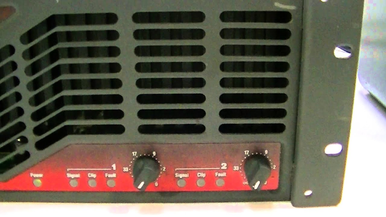 Crown CE1000 2 Channel Power Amplifier 1100 Watts for sale online
