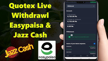 How To Withdraw From Quotex to Easypaisa And Jazz Cash
