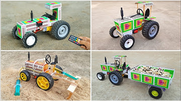 Making 4 Amazing Toys Matchbox Tractor