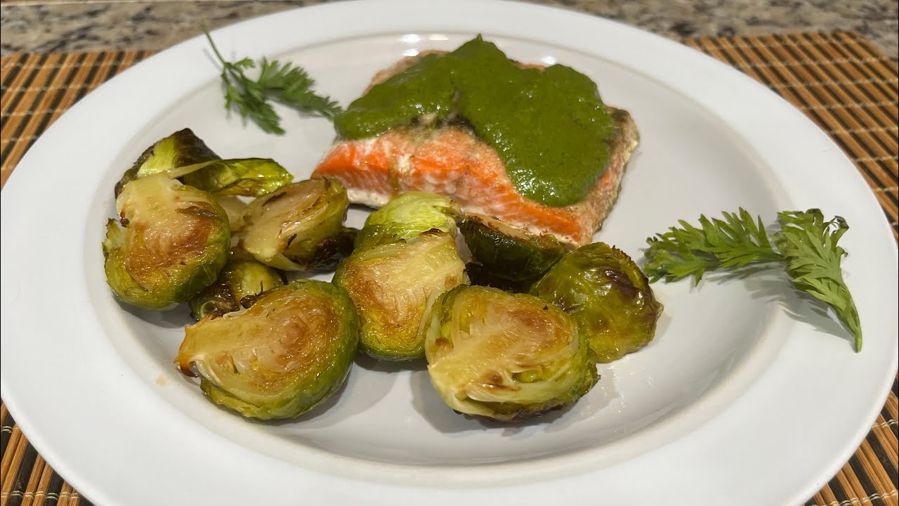 AIP Roasted Brussel Sprouts Glazed with Apple Cider Vinegar and Maple Syrup @AIPWellnessJourney