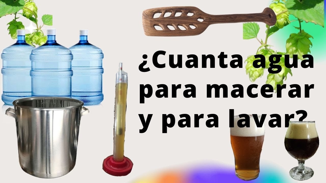 Como Calcular el Agua para Macerar y Lavar los Granos en tu Cerveza Artesanal Cerveza Artesanal Saga