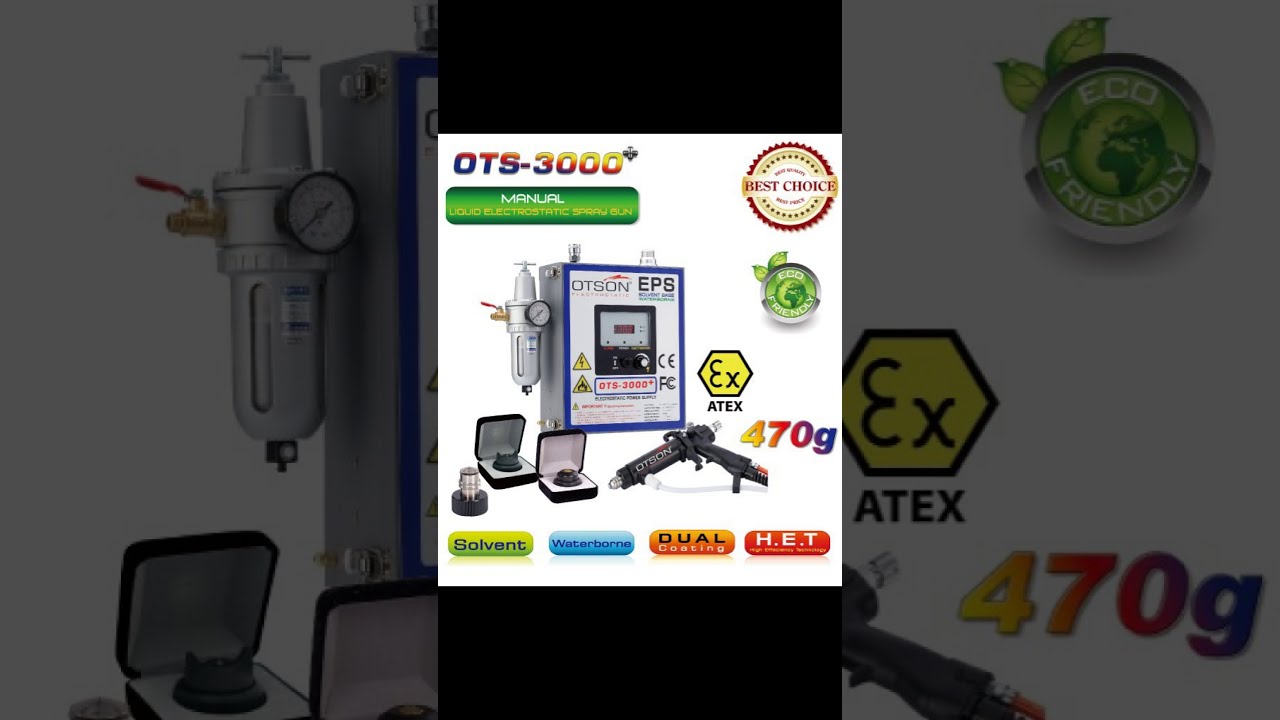 OTS 3000+Manual  liquid electrostatic spray gun 2