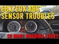 E82/E88 and E90/E91/E92/E93 ABS Wheel Speed Sensor Troubles - How to Diag and Fix