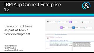 Using context trees as part of IBM App Connect Enterprise Toolkit flow development