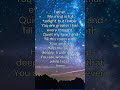 Nighttime Prayer