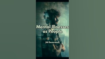 Asking AI to Draw Mental Illnesses as People!..#ai #aiart #midjourney #mental #illness #people