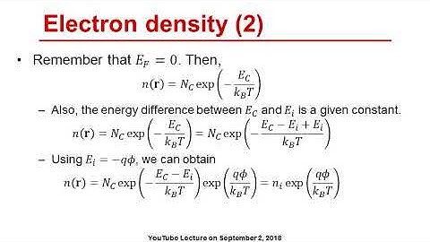 [한][Computational Microelectronics] Poisson equation - 3. Non-self-consistent case