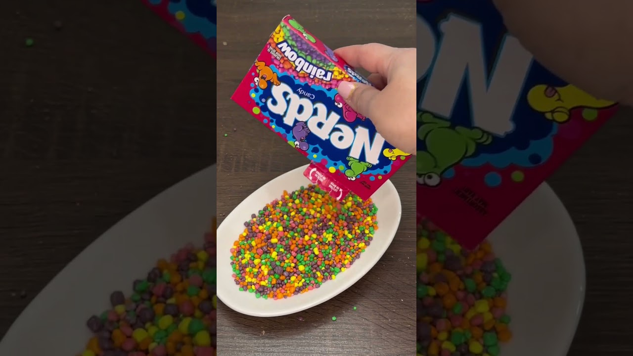 Asmr~Nerds candy platter 