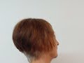 Стрижка - боб. Треугольная форма.Haircut - bob. Triangular shape.