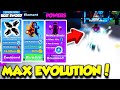 GETTING MAX EVOLUTION AND THE BEST SWORD AND POWERS IN NINJA LEGENDS 2 UPDATE!! (Roblox)