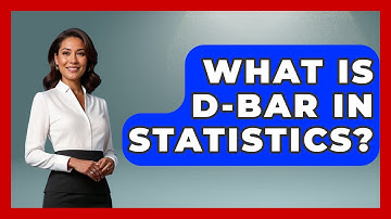 What Is D-Bar In Statistics? - The Friendly Statistician