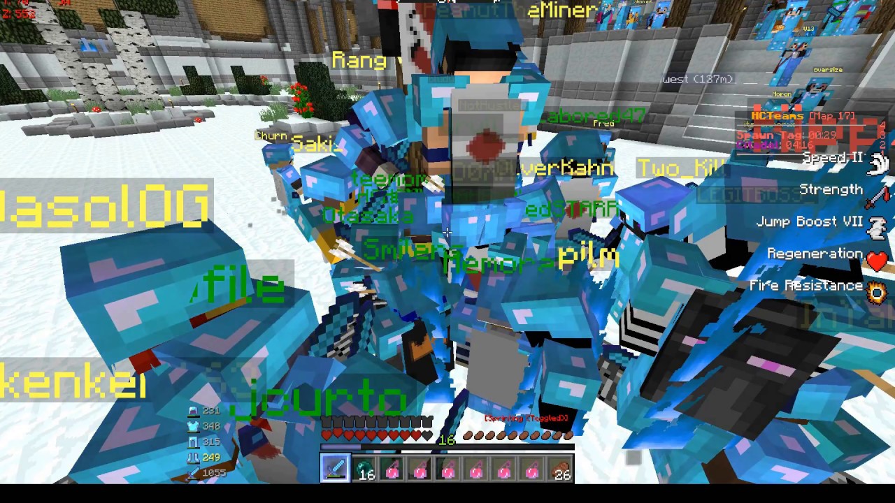 Capping  Citadel W/ Weebs | Hcteams Map 17 (RAW VIDEO)