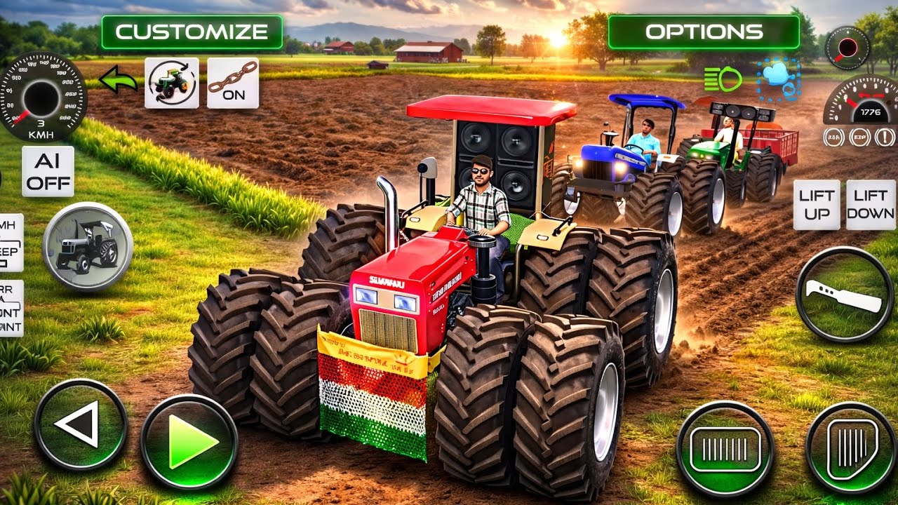 Swaraj Tractor Ne John Deere Ko Khinch Kar Nikala 😱🔥 | Tractor Power Battle 🚜💪