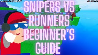 Snipers Vs Runners Beginner's Guide, How to play & what is snipers vs runners about in Roblox 