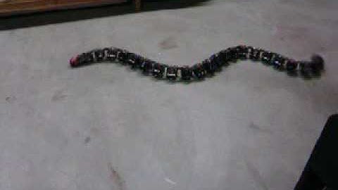 Snake Robot Sidewind Left
