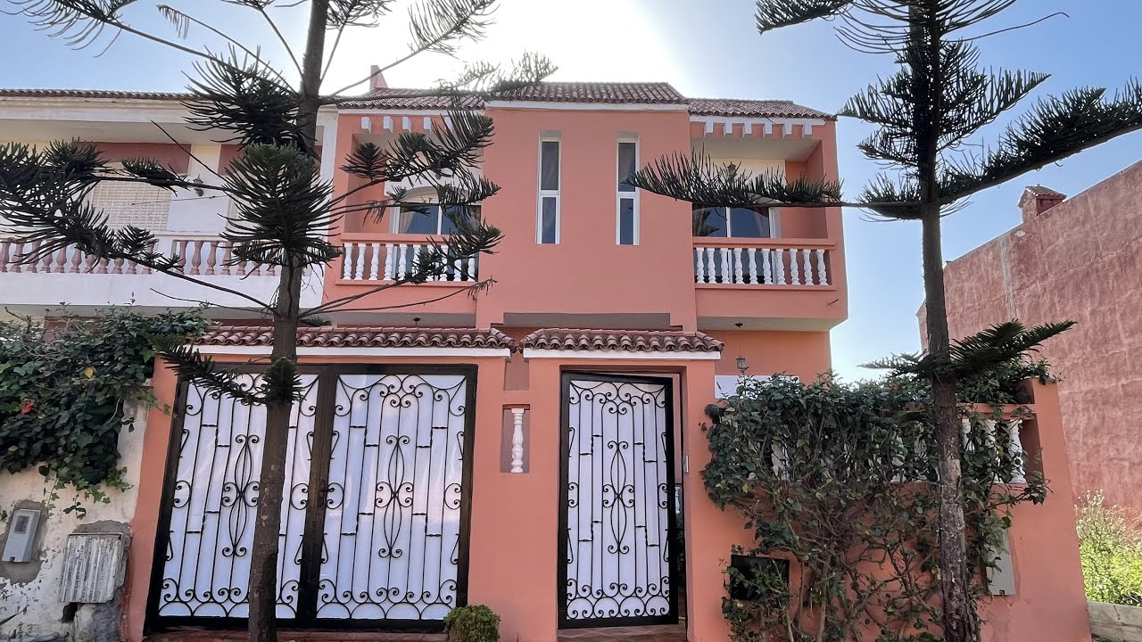 غير 125 مليون قابل للتفاوض فيل 2 دقايق لشاطئ 🫣بجوج واجهات وجوج طوابق فيلا بثمن شقة villa sidi rahal