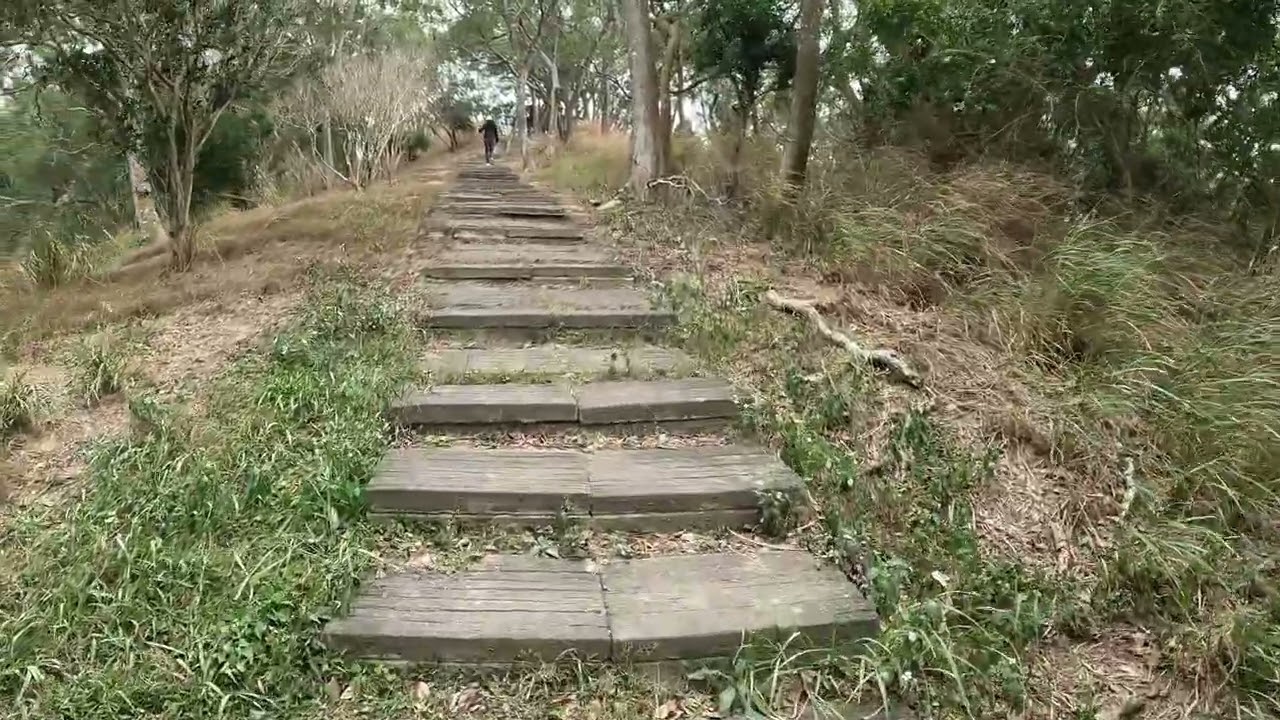 台灣苗栗頭份 - 鹿廚坑步道 4K高畫質 60幀 實境體驗 靜聲