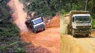 Logging V$ Dump Truck.Tonton cara mereka mantau🔥