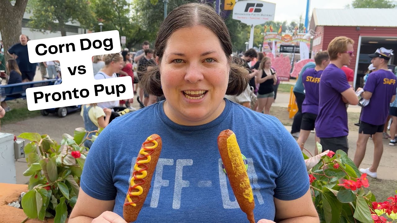 All Day At The MINNESOTA STATE FAIR CORN DOG Vs PRONTO PUP Classic all-day-at-the-minnesota-state-fair-corn-dog-vs-pronto-pup-classic