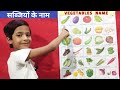 Vagetables Name Hindi and English | Vegetable Name with Spelling | सब्जियों के नाम हिंदी और अंग्रेजी