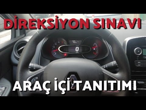 Direksiyon Dersi ARAÇ İÇİ Tanıtımı | Clio