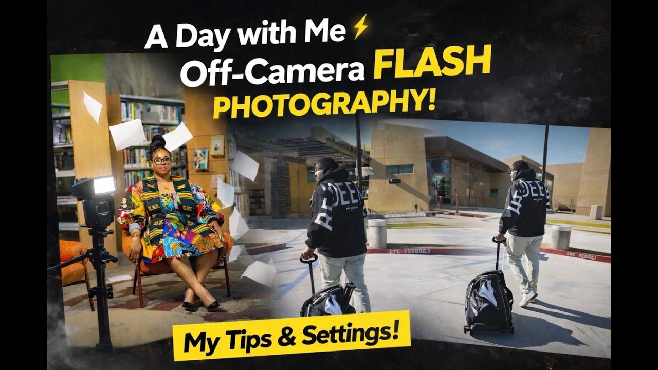 Indoor Grad Photos Made Easy (Off-Camera Flash Setup + Camera Settings ...