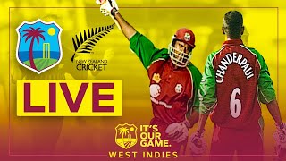 Chanderpaul Century in Exciting Chase! | West Indies v New Zealand 2002 2nd ODI | LIVE STREAM