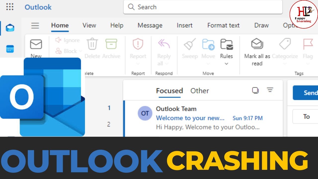 How To Fix Microsoft Outlook Crashes or Stuck issue on windows