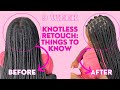 9 WEEK KNOTLESS RETOUCH TIPS✨| HOW TO PROPERLY REMOVE &amp; DETANGLE HAIR ✨ | SLAYING IT WITH RAY ✨