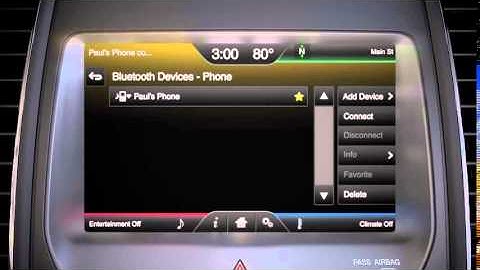SYNC® with MyFord Touch®  Pairing and Connecting a Phone   Ford How To Video