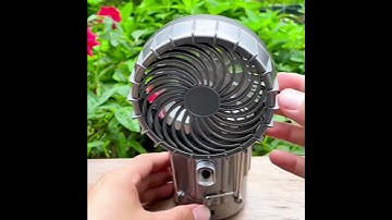 Đèn Đa Năng 3 Trong 1 QUẠT- ĐÈN PIN- SẠC ĐIỆN THOẠI Sử Dụng Năng Lượng Mặt Trời