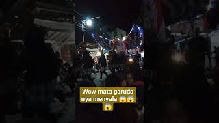 Wow mata garuda nya menyala 😱😱😱 #viral #fypシ゚viral #shorts #garuda
