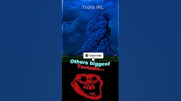 "Others Biggest Tornado Vs Last One 💀 Watch Till End" #shorts #trollface #edit