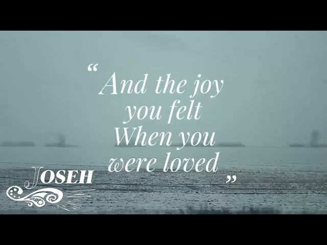 Joseh - Right and Wrongs - Lyrics Video