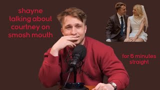 shayne talking about courtney on smosh mouth for 6 minutes straight