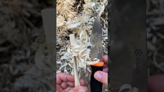 S#0239 ⚡ Ganzo G806 Feather Stick Making Fuzz Stick Featherstick Curles Feathersticking Test Review