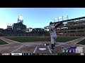 MLB The Show 25 Legend Franchise: Athletics (2-6) @ Rockies (2-5)