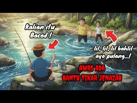 BAHLIL DICULIK HANTU TIKAR JENAZAH PENUNGGU SUNGAI