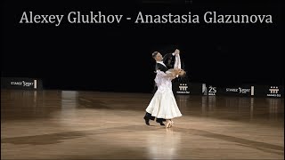 Alexey Glukhov - Anastasia Glazunova. Slow Walz. WDSF World Championship Standard 2021.