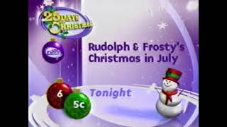 Rudolph & Frosty's Christmas In July (1998) Promo - Fox Family - 25 Days Of Christmas