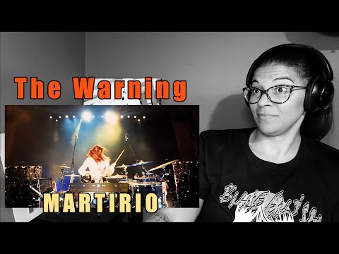 The Warning - Martirio | Lyric Video x Live Reaction