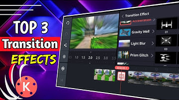 Top 3 Professional Transition Effects On Kinemaster | Top Kinemaster Tips | 2021