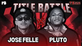 PB2024 : TITLE BATTLE PLUTO VS JOSE FELLE | CARD 15 (PAPUA TERRITORY CHAMP)