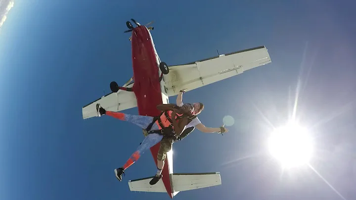 Tandem Skydiving! Miriam Powell from Tullahoma, TN...
