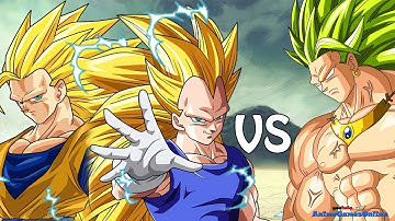 Goku (SSJ3) & Vegeta (SSJ3) VS Broly (SSJ3)|Dragon Ball Z Budokai Tenkaichi 3|Mods