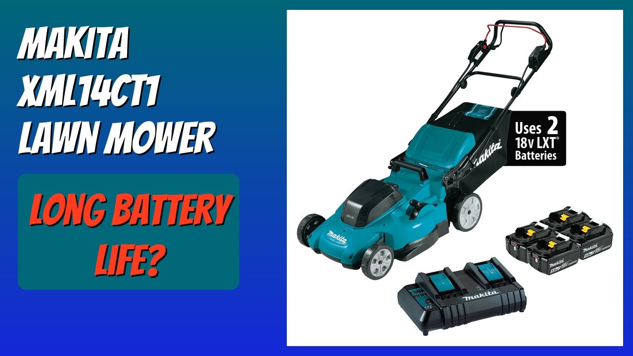 REVIEW (2025): Makita XML14CT1 Lawn Mower. Features